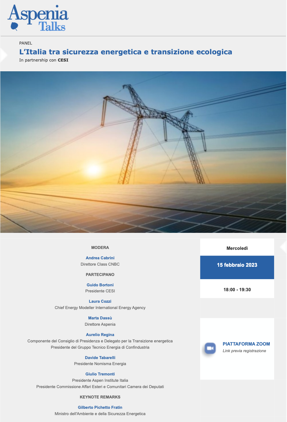 L’Italia tra sicurezza energetica e transizione ecologica